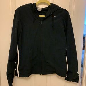 Nike hooded zip up jacket